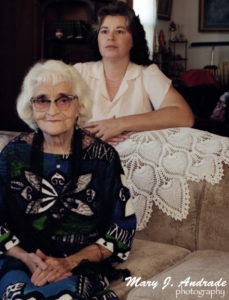 Paulina Romero y su hija Evelyn Martínez