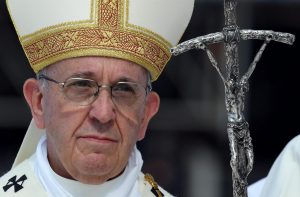 Pope Francis celebrates a Mass for the World Youth Day at the Campus Misericordiae in Brzegi, Poland, 31 July 2016. The Holy Father Francis' five-day-long visit to Krakow is in connection with the 31st World Youth Day planned in the city from 26 - 31 July. (Cracovia, Polonia, Papa) EFE/EPA/DANIEL DAL ZENNARO