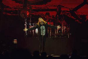 Mexican Rock group MANA Performs at the Forum in Inglewood, California, United States on 25 September 2016. EFE/Armando Arorizo