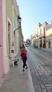 Campeche’s lanes are lined with buildings restored to their colonial elegance.